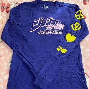 Purple Jojo’s Bizzare Adventure shirt